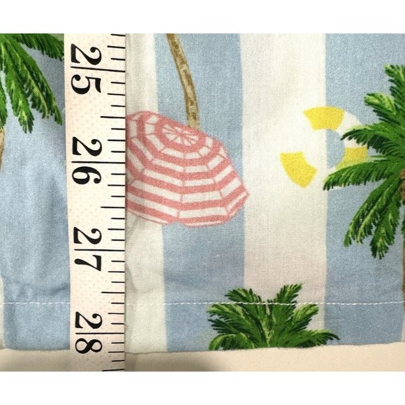 Sant & Abel X Gray Malin Palm Tree Pajamas Set Size L 100% Cotton Summer Cabana - Picture 7 of 15